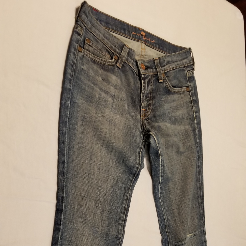 7-FOR-ALL-MANKIND-Womens-25-Flare-Distressed